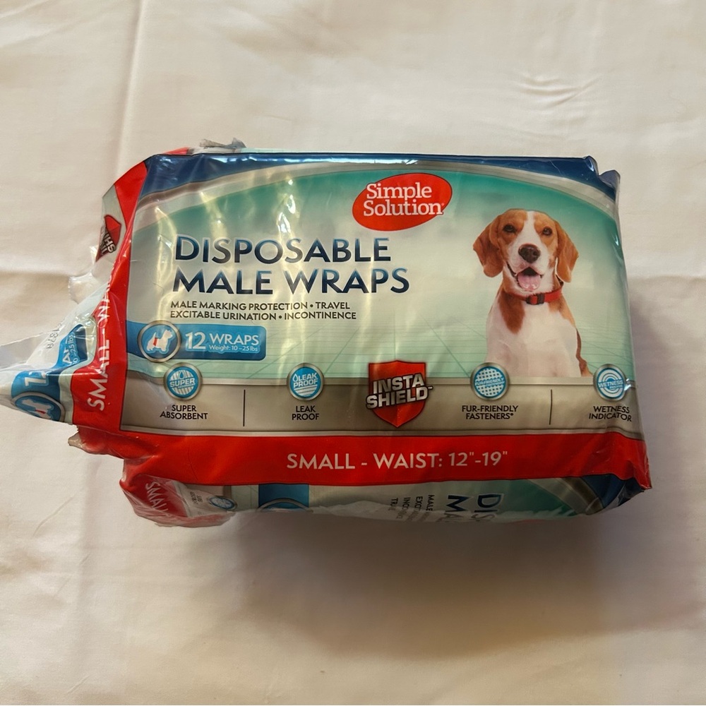 Small Disposable Male Wraps - 10 left